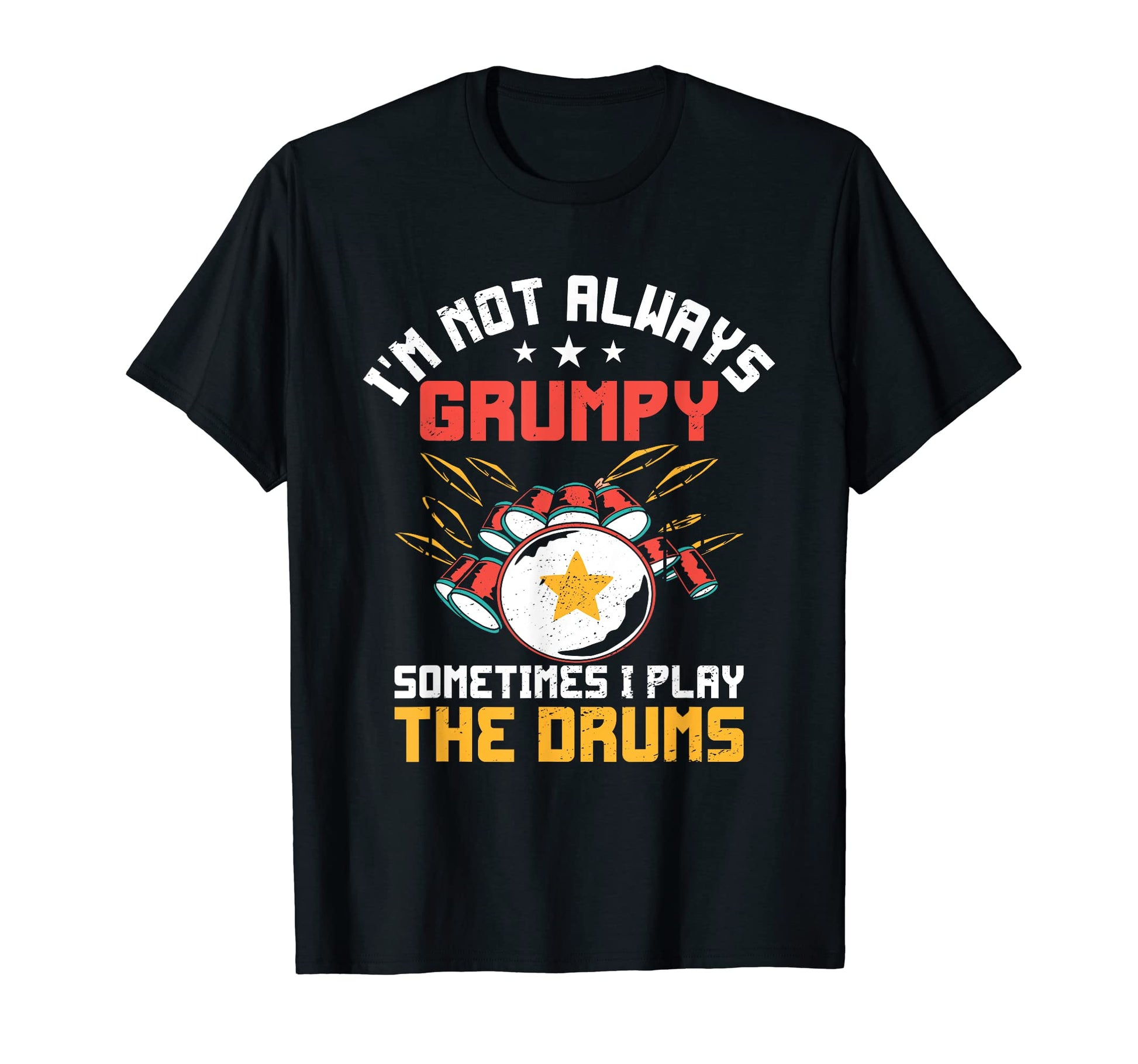 Drummer Musician Drum Player T-Shirt - Minimalist Print for Adults - T-Shirt, Sweatshirt, Hoodie