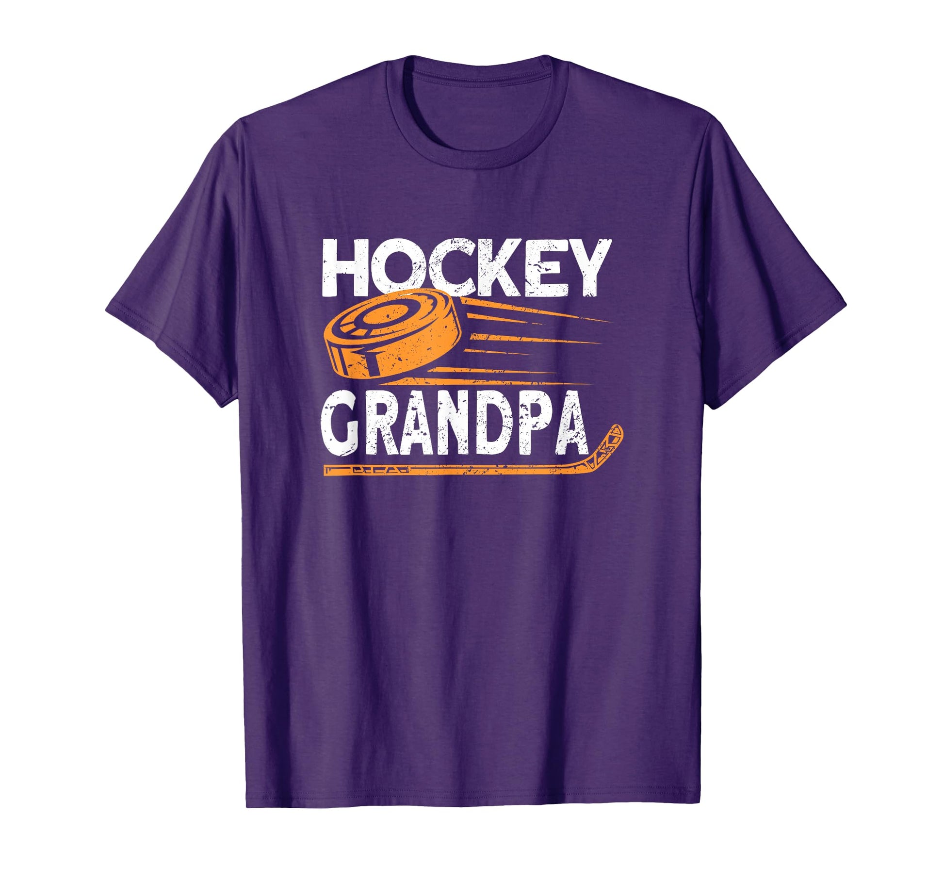 Hockey Grandpa Hockey Player Ice T-Shirt - Casual Everyday Wear for Adults - T-Shirt, Sweatshirt, Hoodie