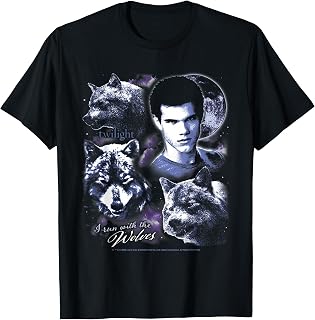 I Run with the Wolves Jacob Werewolf Retro Movie T-Shirt Unisex T-shirt, Sweatshirt, Hoodie, Long Sleeve Tee - T-Shirt, Sweatshirt, Hoodie