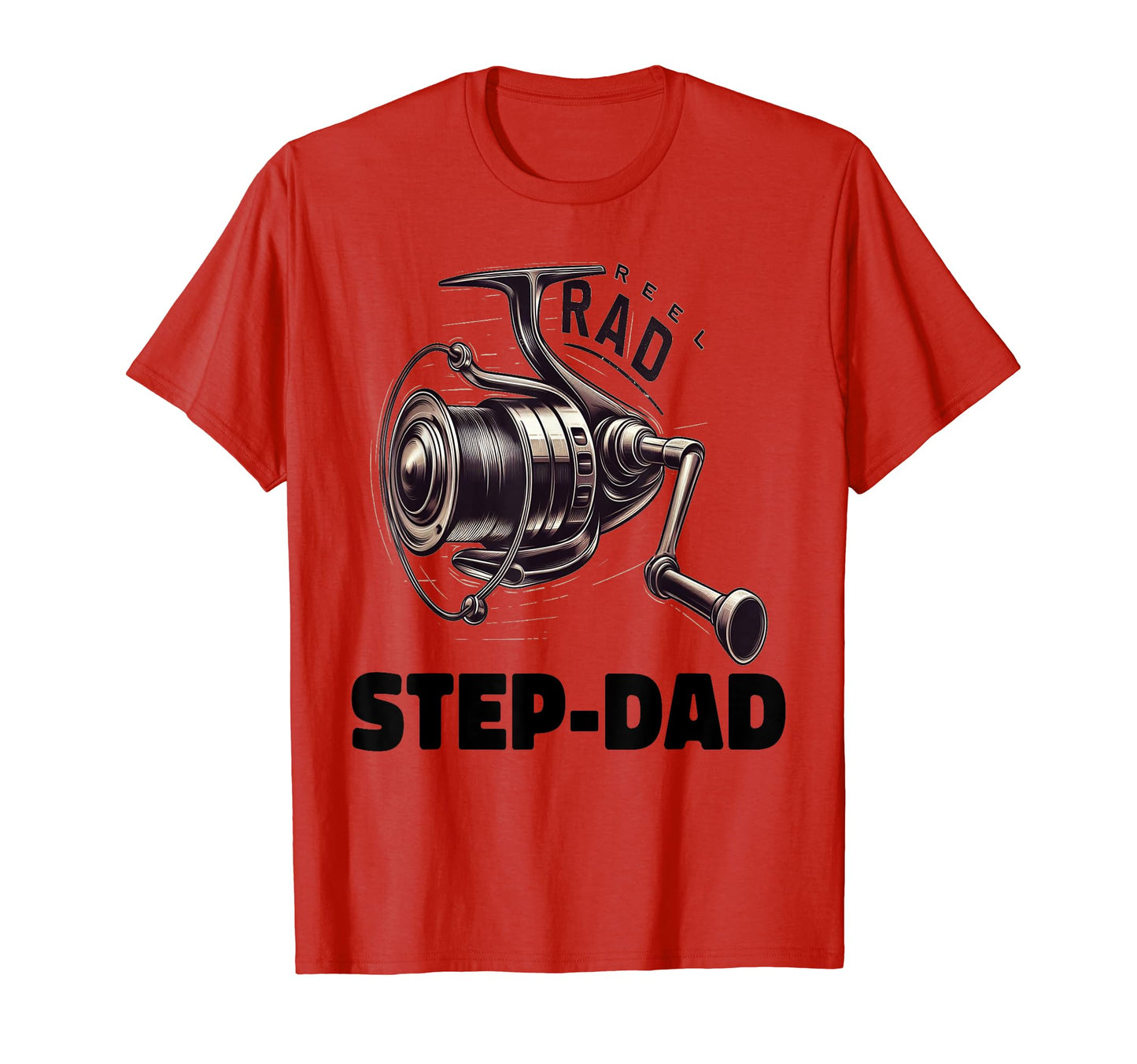 Mens Fishing Fathers Day Present T-Shirt - Custom Art Print for Adults - T-Shirt, Sweatshirt, Hoodie
