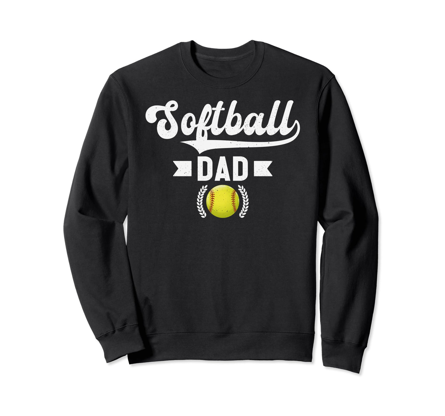 Softball Fathers Day Papa Sweatshirt - Streetwear Style for Adults - T-Shirt, Sweatshirt, Hoodie