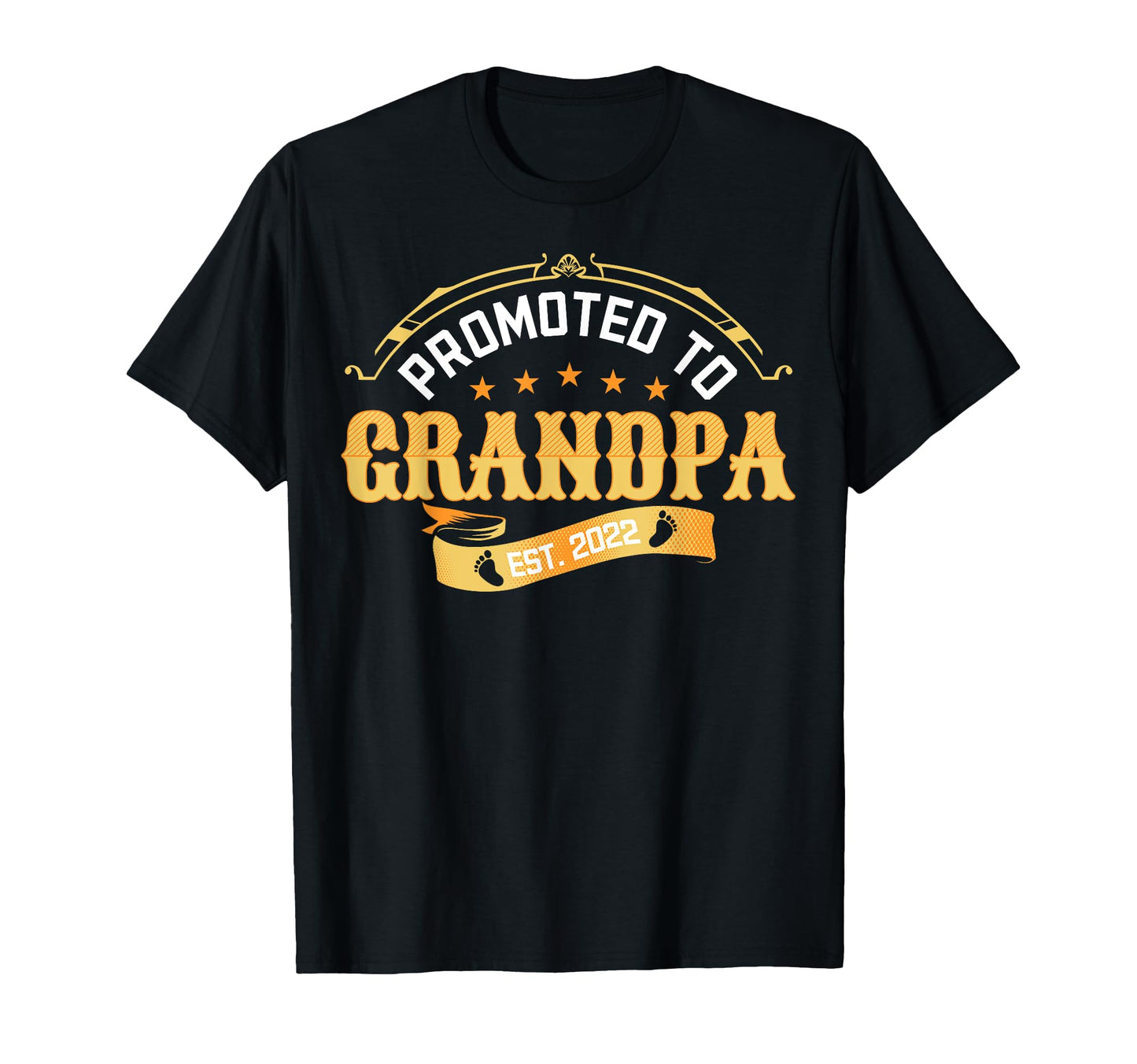 Promoted To Grandpa 2022 Announcemen T-Shirt - Graphic Print for Adults - T-Shirt, Sweatshirt, Hoodie
