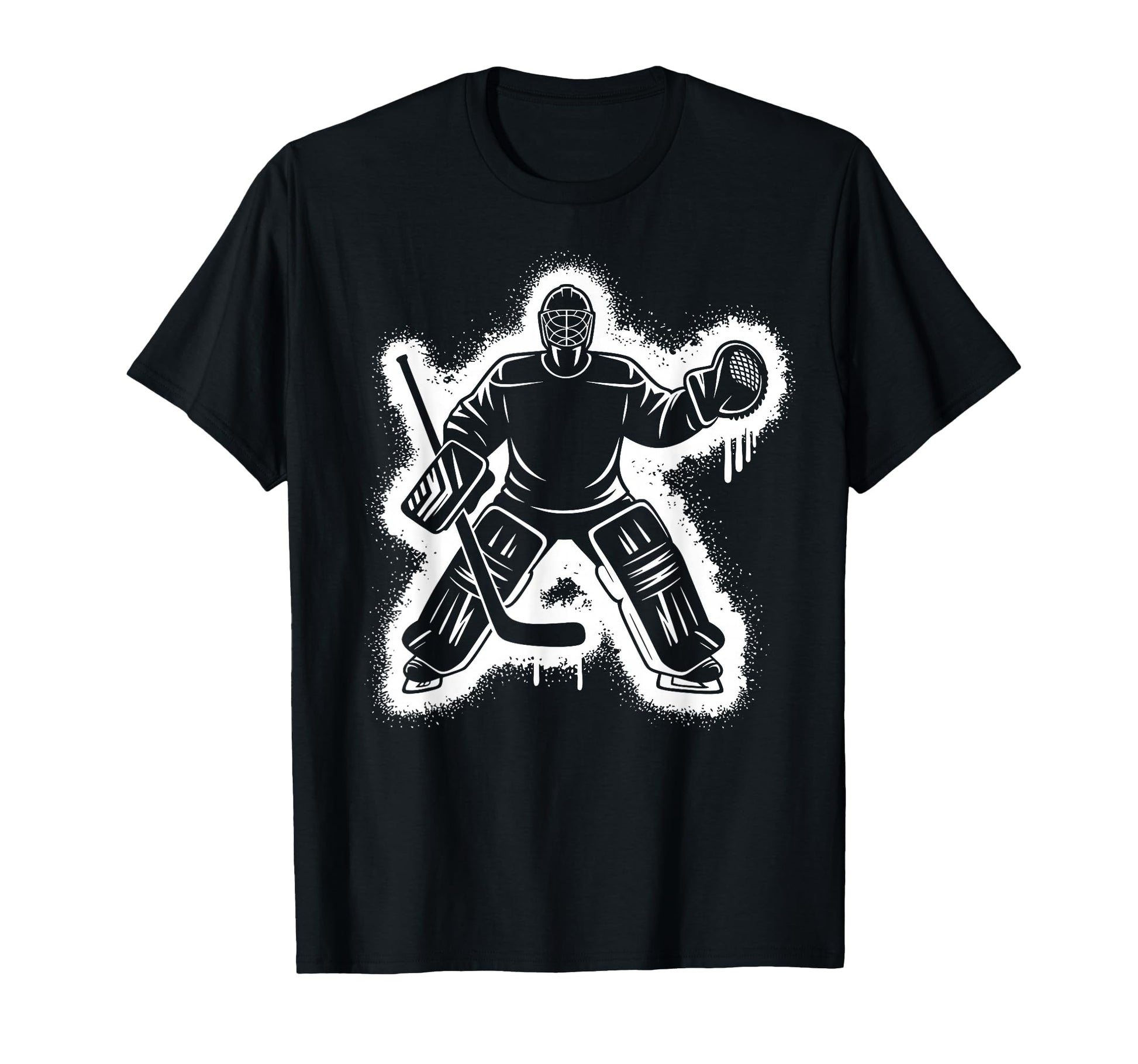 Ice Hockey Goalie Gifts Netminder T-Shirt - Aesthetic Graphic for Adults - T-Shirt, Sweatshirt, Hoodie