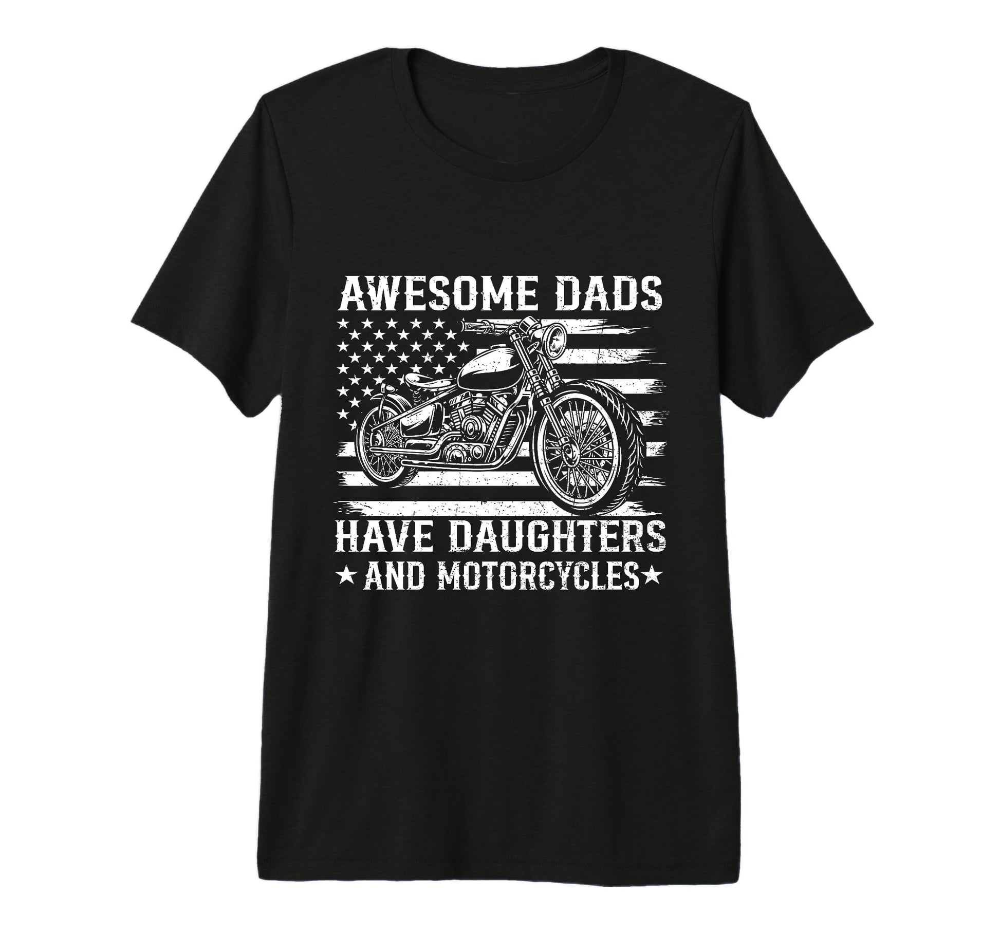 Mens Awesome Dads Have Daughters And T-Shirt - Graphic Print Unisex - T-Shirt, Sweatshirt, Hoodie