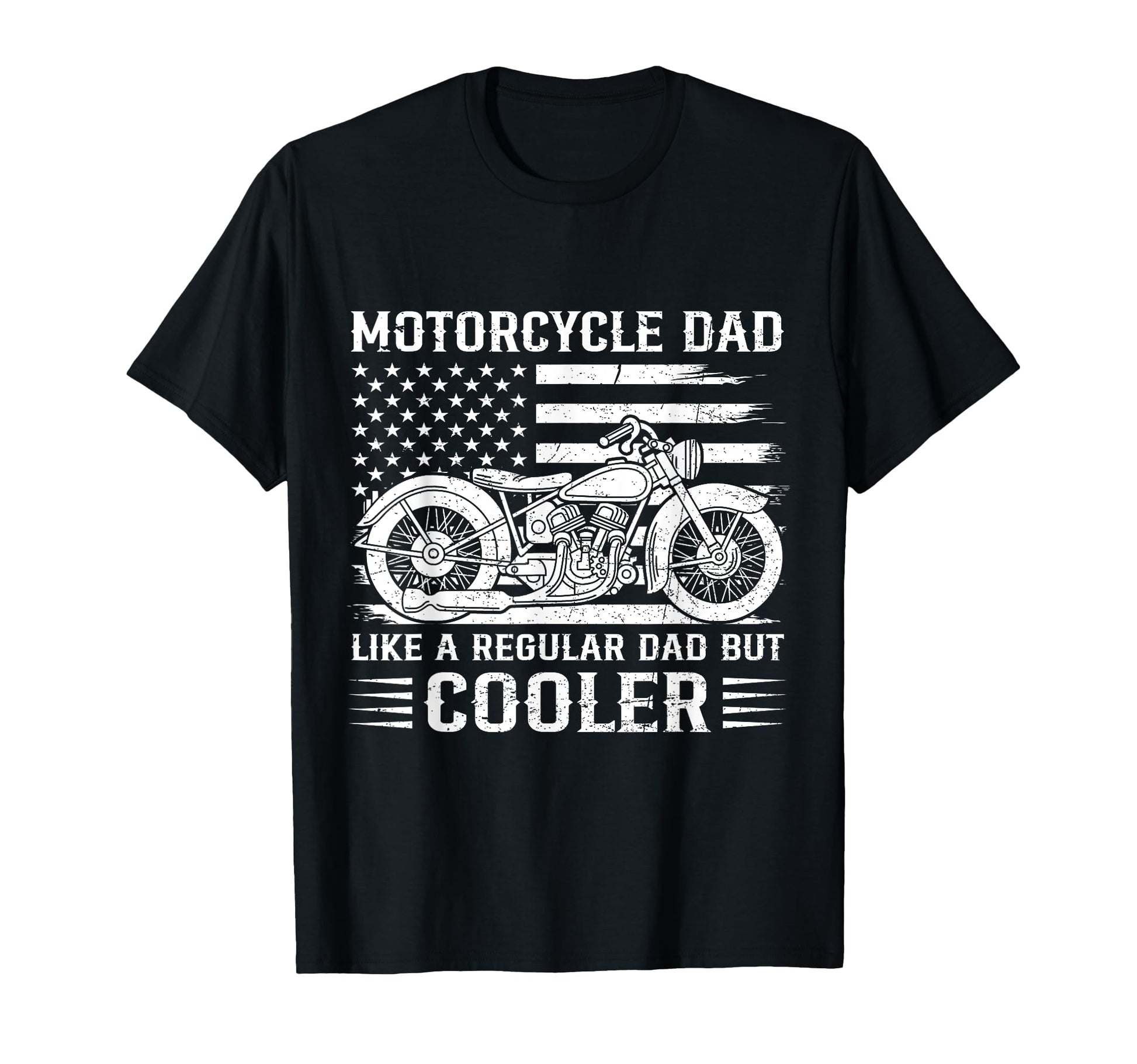 Mens Motorcycle Dad Like Regular T-Shirt - Fun Novelty Design Men Women - T-Shirt, Sweatshirt, Hoodie