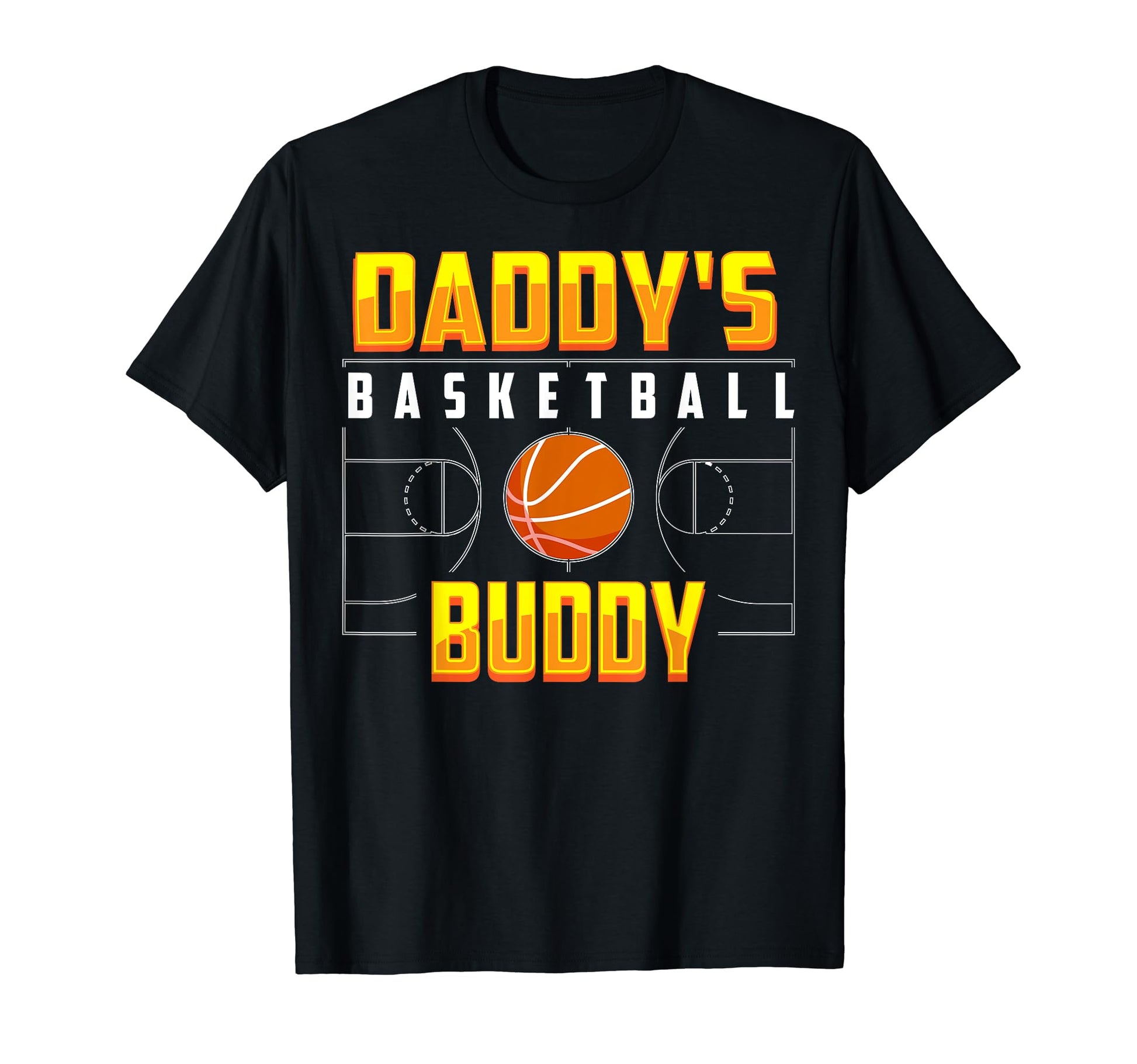Appealing Daddys Basketball Buddy Gift T-Shirt - Trendy Graphic for Adults - T-Shirt, Sweatshirt, Hoodie