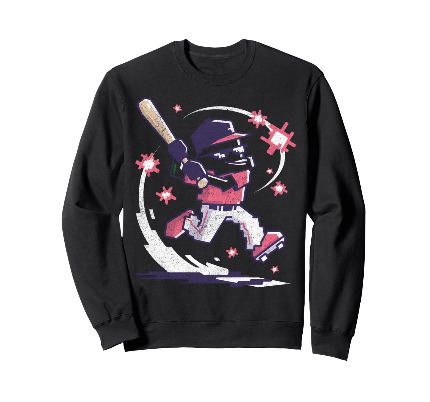 Baseball Drip Gamer Gifts T-Shirt - Casual Everyday Wear Unisex - T-Shirt, Sweatshirt, Hoodie