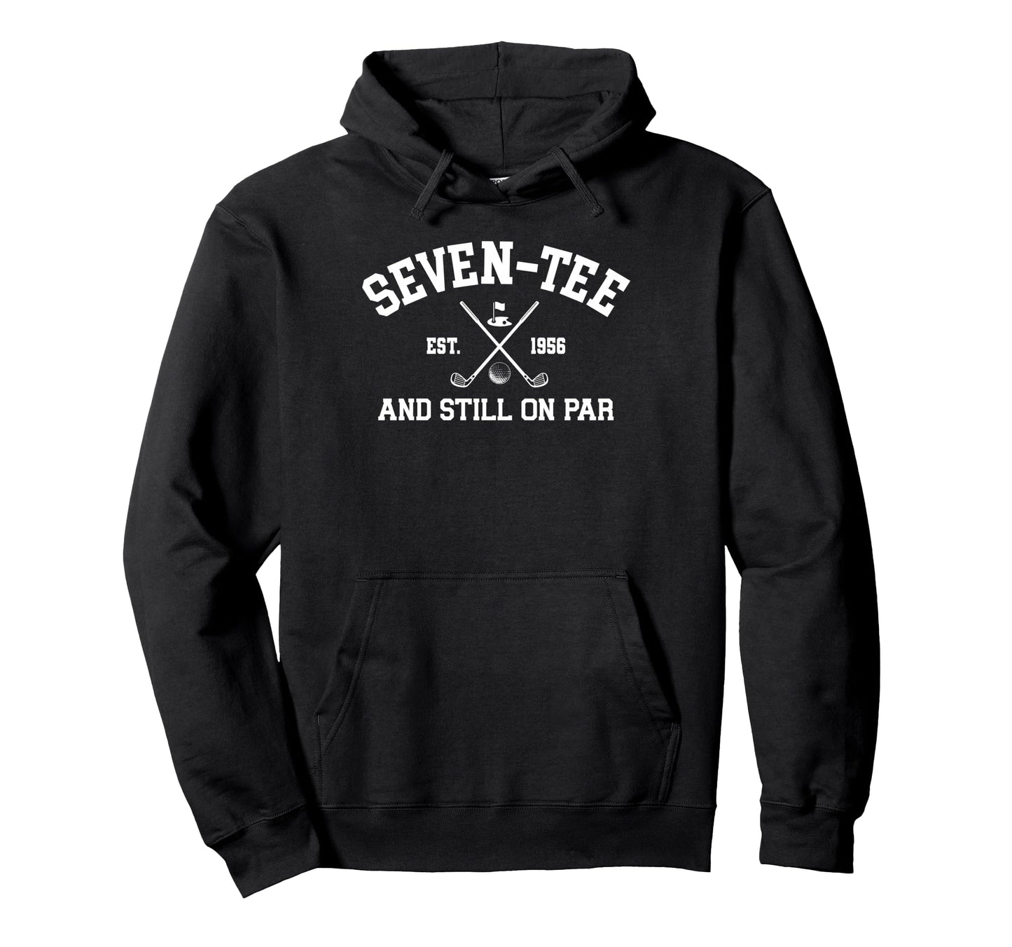Seven And Still Par Golf 1956 70Th Hoodie - Minimalist Print Unisex - T-Shirt, Sweatshirt, Hoodie