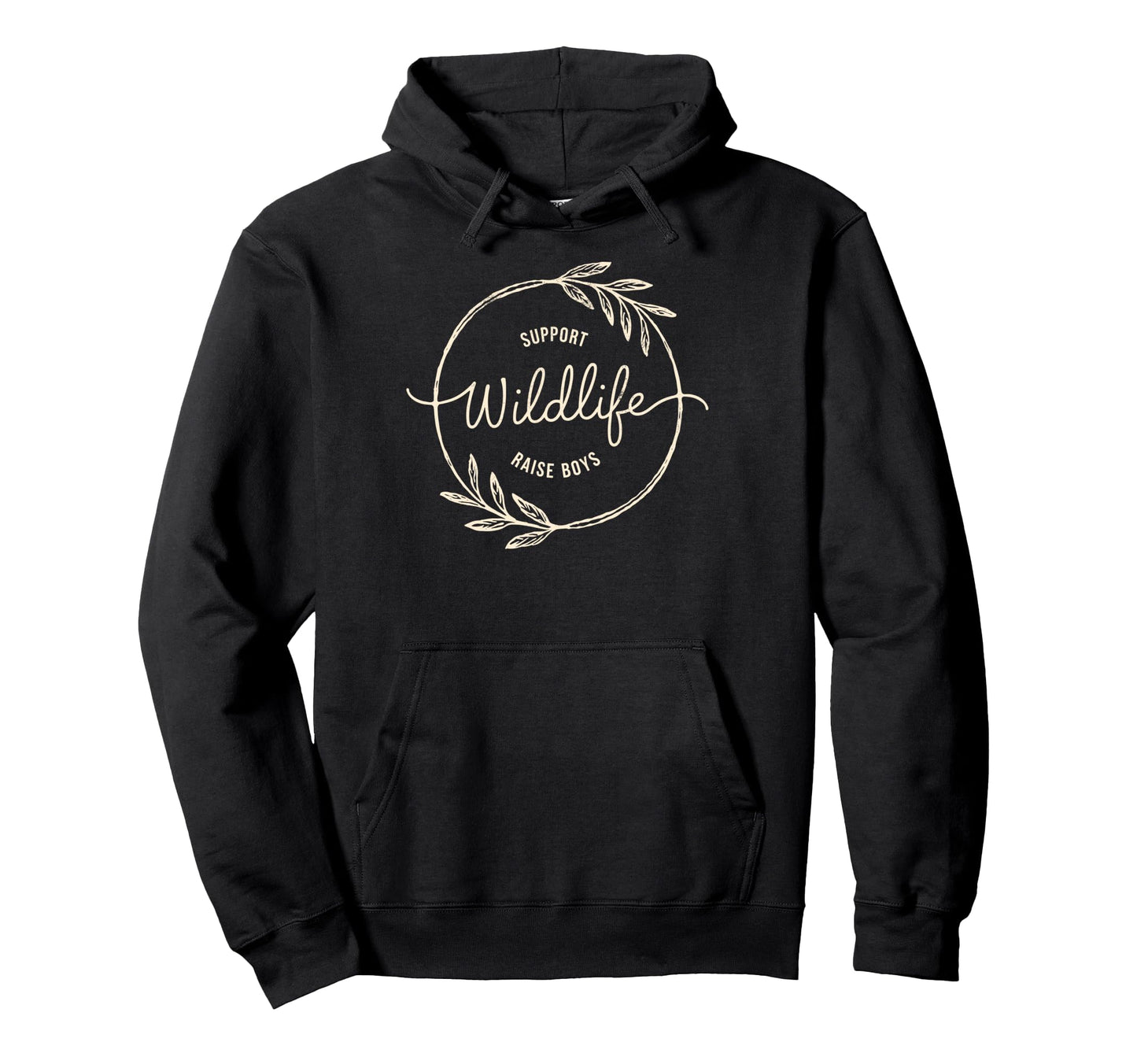 Support Wildlife Raise Camping Mom Hoodie - Minimalist Print Men Women - T-Shirt, Sweatshirt, Hoodie