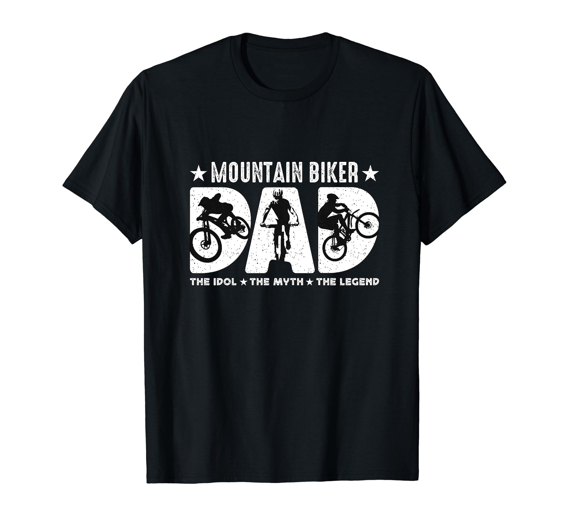 Mountain Biker Dad Idol Off Road T-Shirt - Novelty Apparel Men Women - T-Shirt, Sweatshirt, Hoodie
