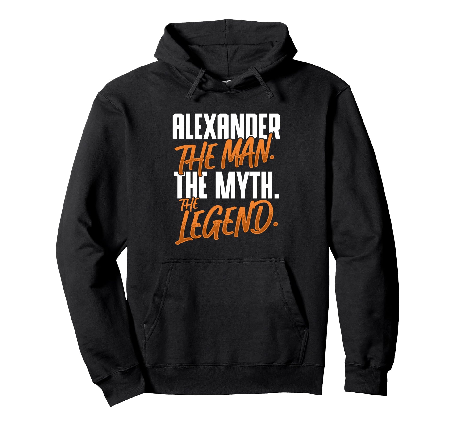 Alexander Personalized Name Myth Hoodie - Fun Novelty Design for Adults - T-Shirt, Sweatshirt, Hoodie
