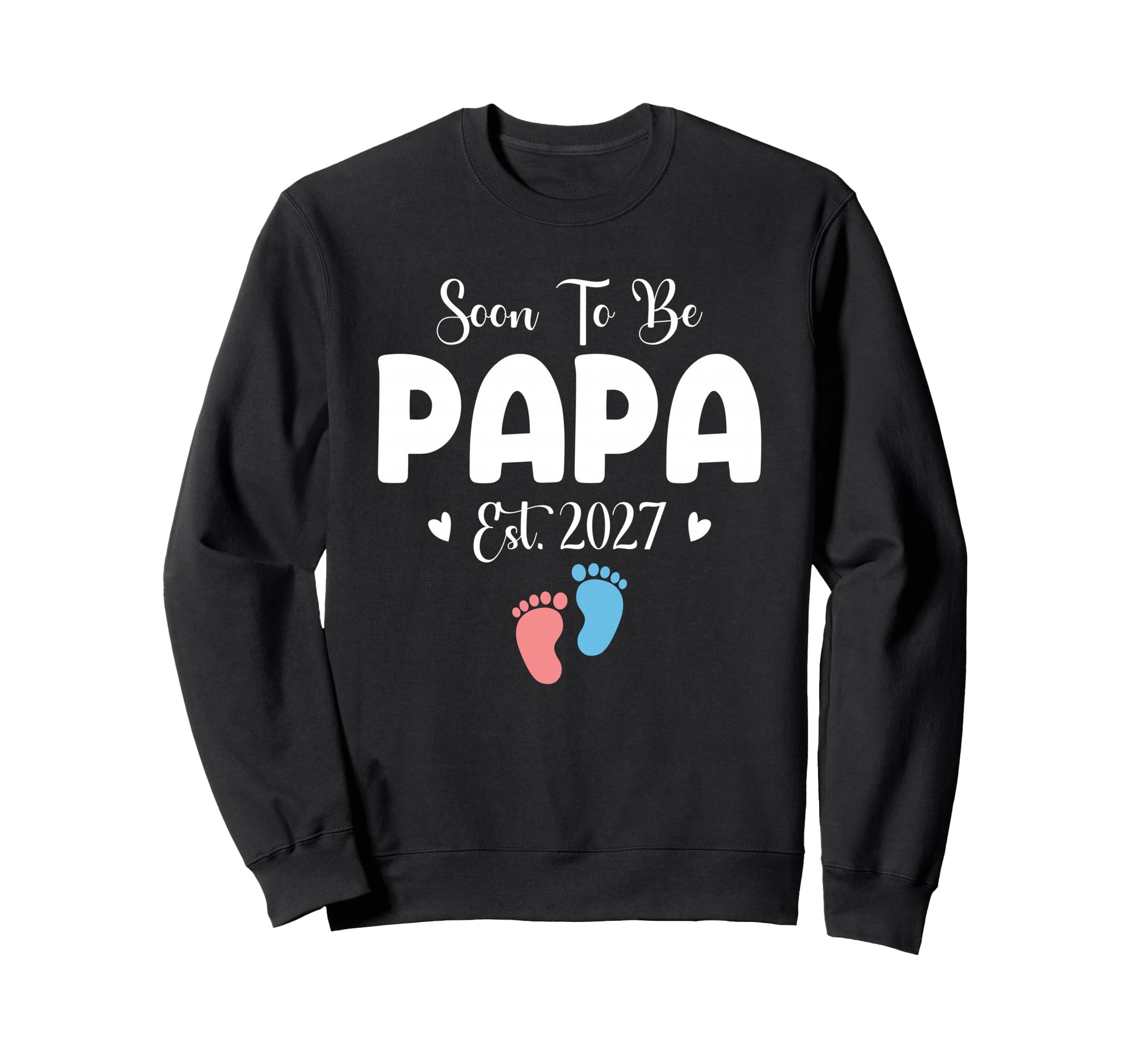 Soon To Be Papa 2027 Gender Reveal Sweatshirt - Graphic Print Unisex - T-Shirt, Sweatshirt, Hoodie
