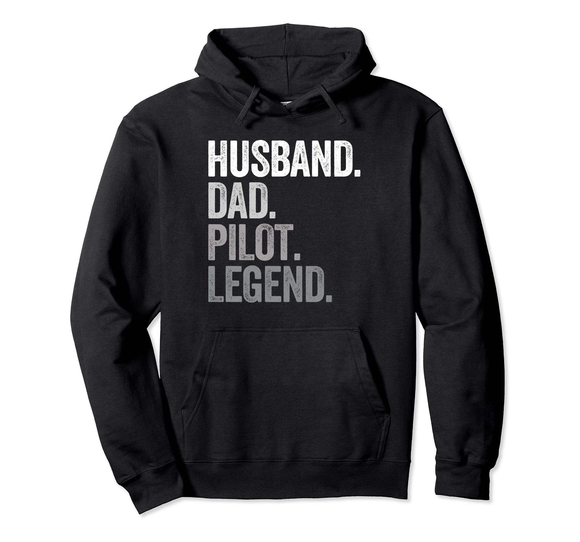 Husband Dad Pilot Funny Aviation Hoodie - Custom Art Print for Adults - T-Shirt, Sweatshirt, Hoodie