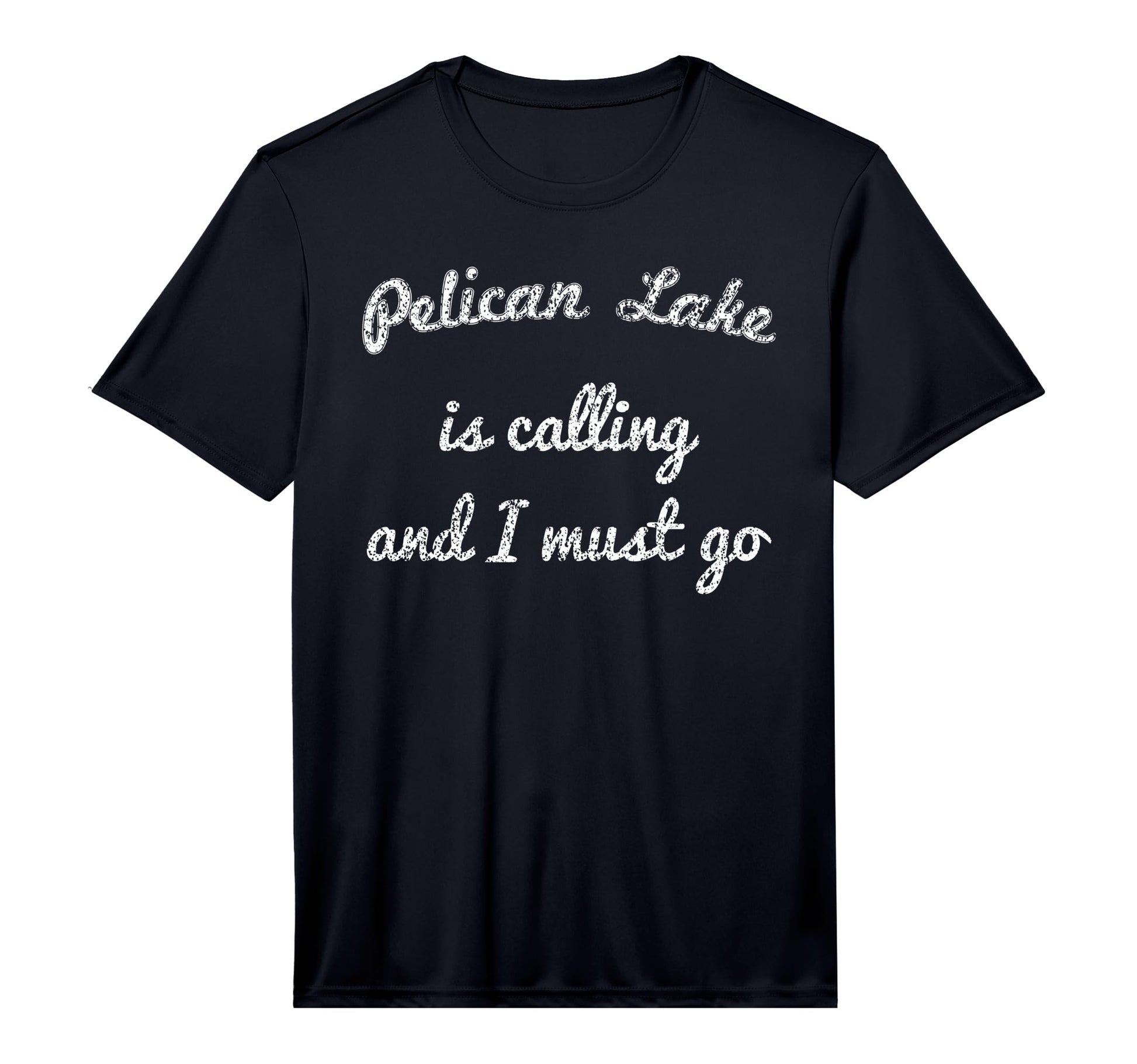 Pelican Lake Wisconsin Funny Fishing T-Shirt - Minimalist Print Men Women - T-Shirt, Sweatshirt, Hoodie