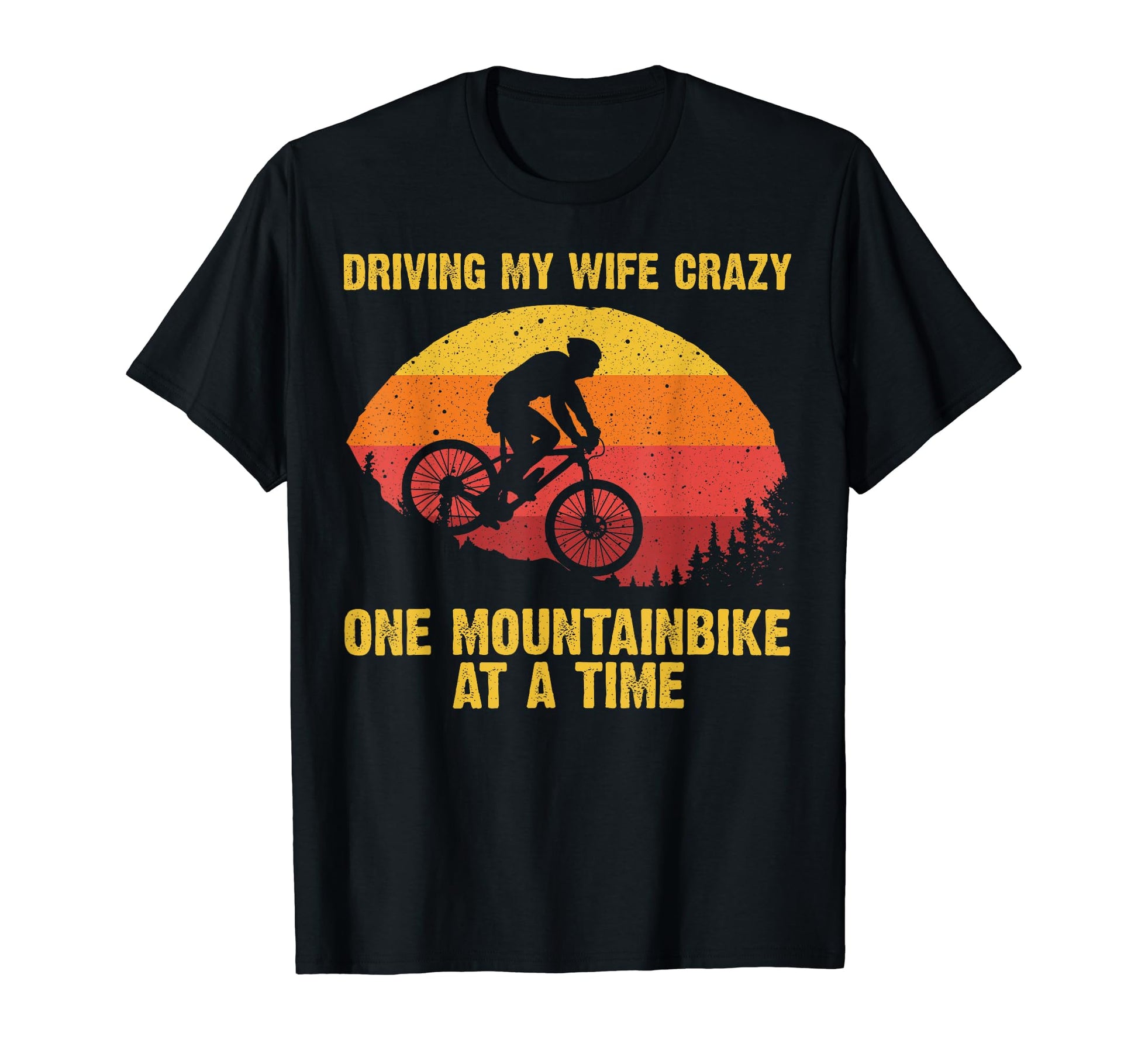 Mountain Biking Dad Biker Mtb Bicycle T-Shirt - Custom Art Print Unisex - T-Shirt, Sweatshirt, Hoodie