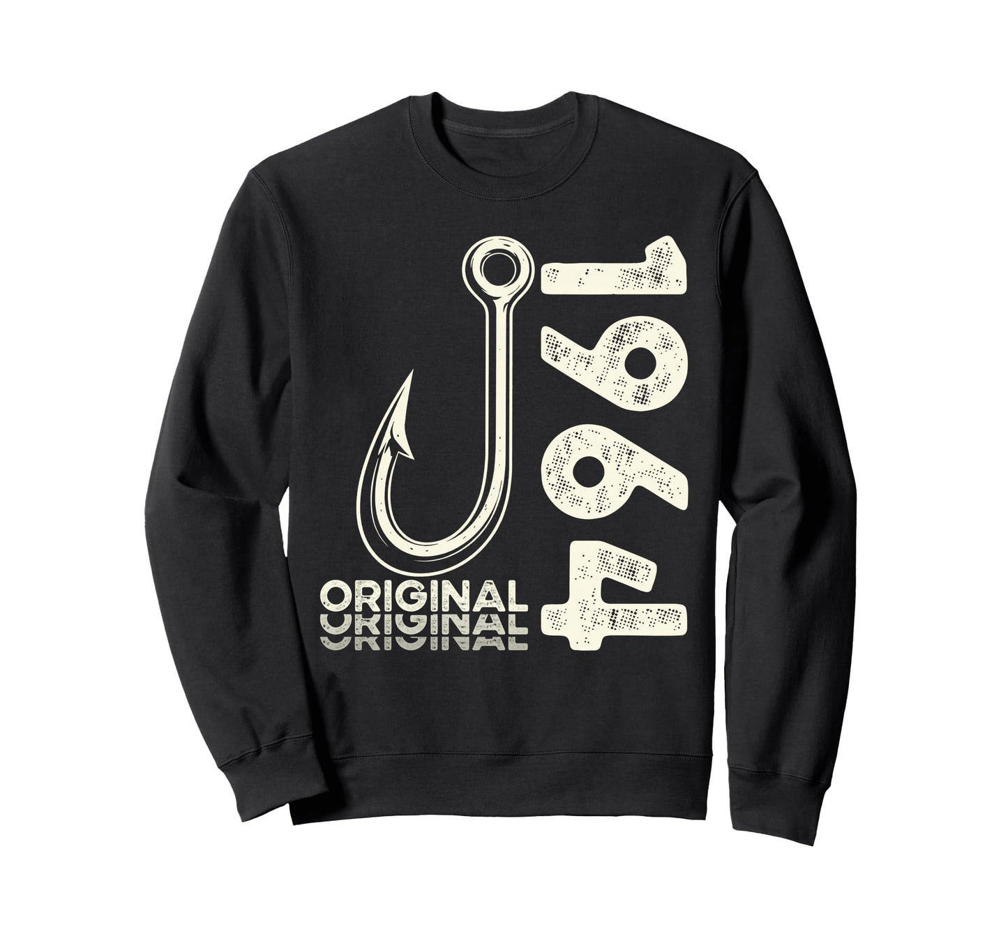 62Th Birthday Fishing Gift Original Sweatshirt - Unique Graphic for Adults - T-Shirt, Sweatshirt, Hoodie