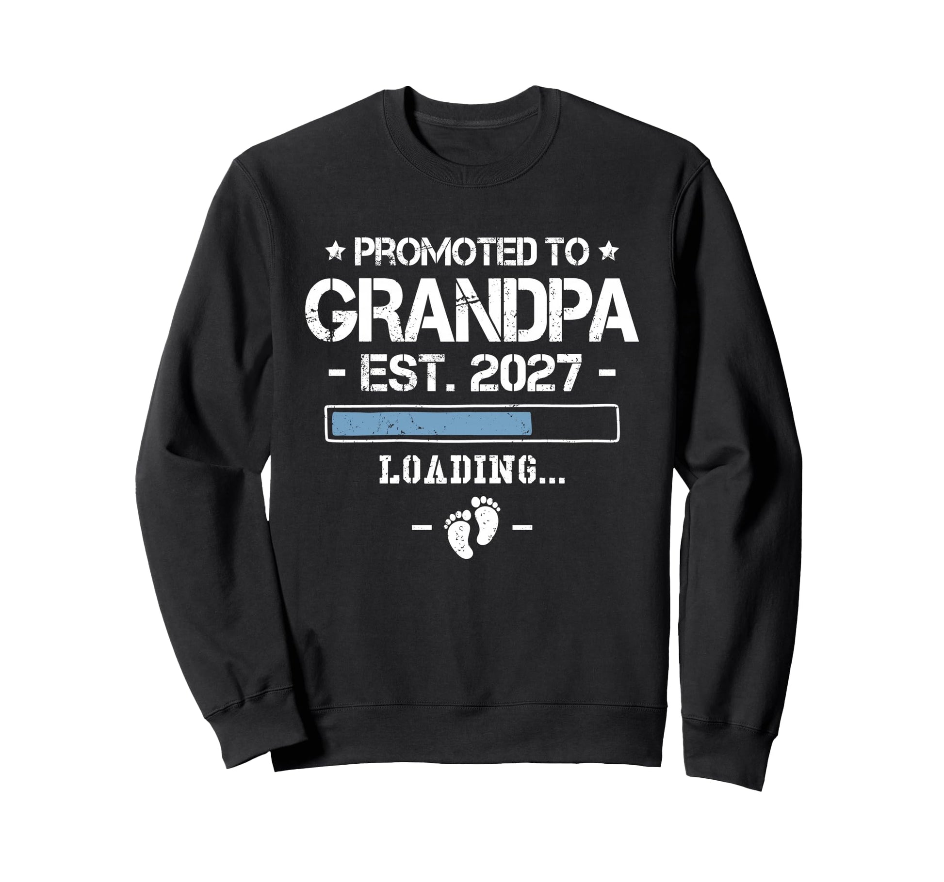Promoted To Grandpa 2027 Sweatshirt - Aesthetic Graphic Unisex - T-Shirt, Sweatshirt, Hoodie