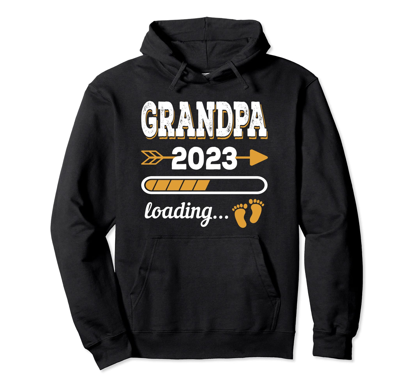 Grandpa 2023 Loading Grandfather Hoodie - Custom Art Print Unisex - T-Shirt, Sweatshirt, Hoodie