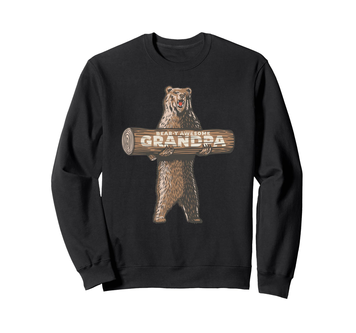 Awesome Grandpa Funny Fun Sweatshirt - Casual Everyday Wear Men Women - T-Shirt, Sweatshirt, Hoodie