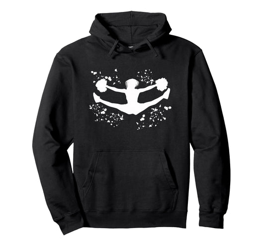 Cheerleader Cheer Mom Love Cheerleading Hoodie - Unique Graphic for Adults - T-Shirt, Sweatshirt, Hoodie