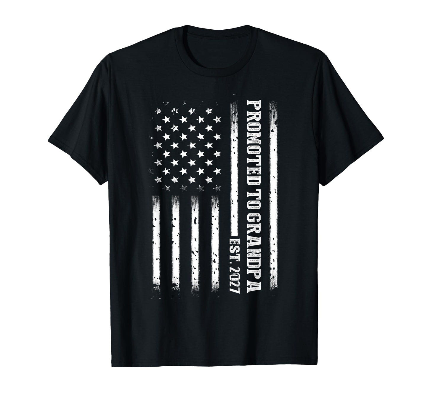 Promoted To Grandpa 2027 Funny T-Shirt - Casual Everyday Wear for Adults - T-Shirt, Sweatshirt, Hoodie