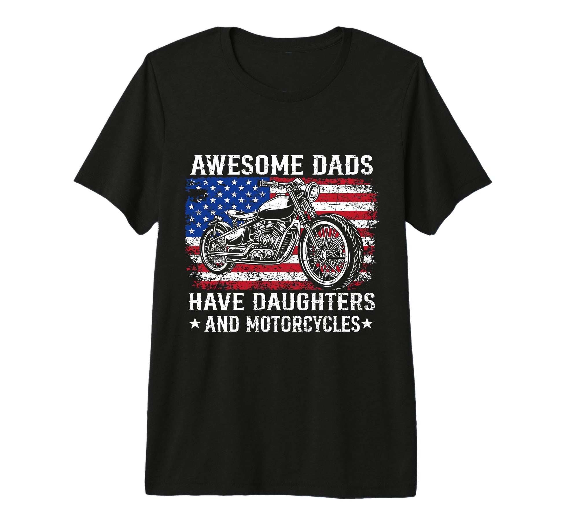 Mens Awesome Dads Have Daughters And T-Shirt - Unique Graphic Unisex - T-Shirt, Sweatshirt, Hoodie