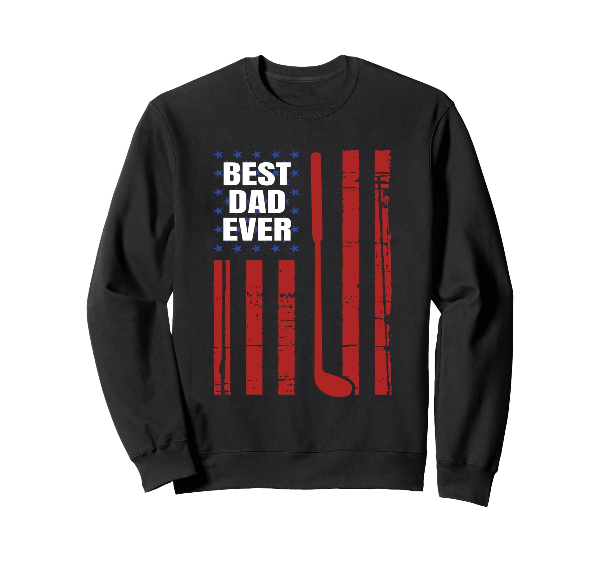 Golf Best Dad Par Daddy American Sweatshirt - Aesthetic Graphic Unisex - T-Shirt, Sweatshirt, Hoodie