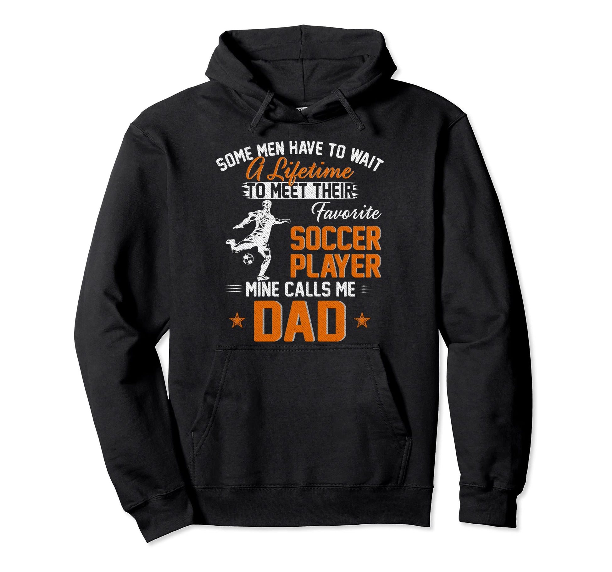 My Favorite Soccer Player Calls Me Dad Gift Hoodie - Unique Graphic Unisex - T-Shirt, Sweatshirt, Hoodie