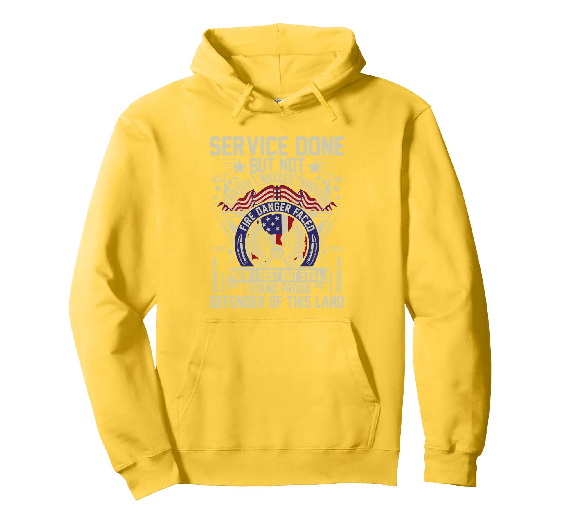 Service Done But Not Erased Veteran Hoodie - Streetwear Style for Adults - T-Shirt, Sweatshirt, Hoodie