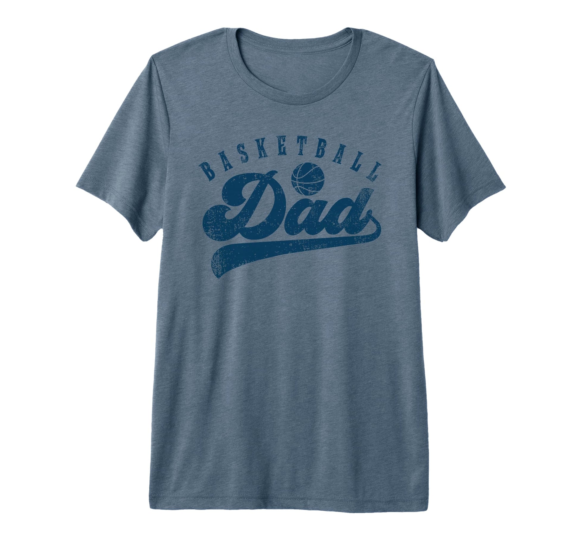 Basketball Dad Gifts Daddy Fathers Day Tri T-Shirt - Unique Graphic Unisex - T-Shirt, Sweatshirt, Hoodie