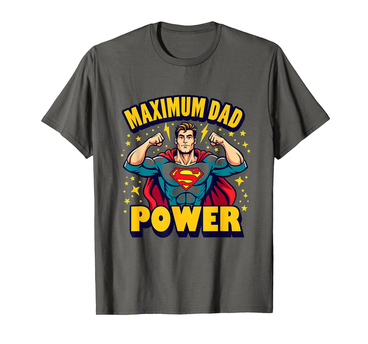 Maximum Dad Power Rad Dad T-Shirt - Minimalist Print Men Women - T-Shirt, Sweatshirt, Hoodie