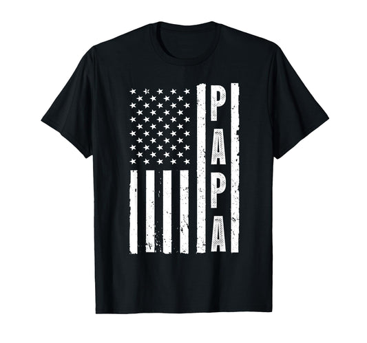 Best Papa Dad Grandpa Papi Fathers T-Shirt - Custom Art Print for Adults - T-Shirt, Sweatshirt, Hoodie