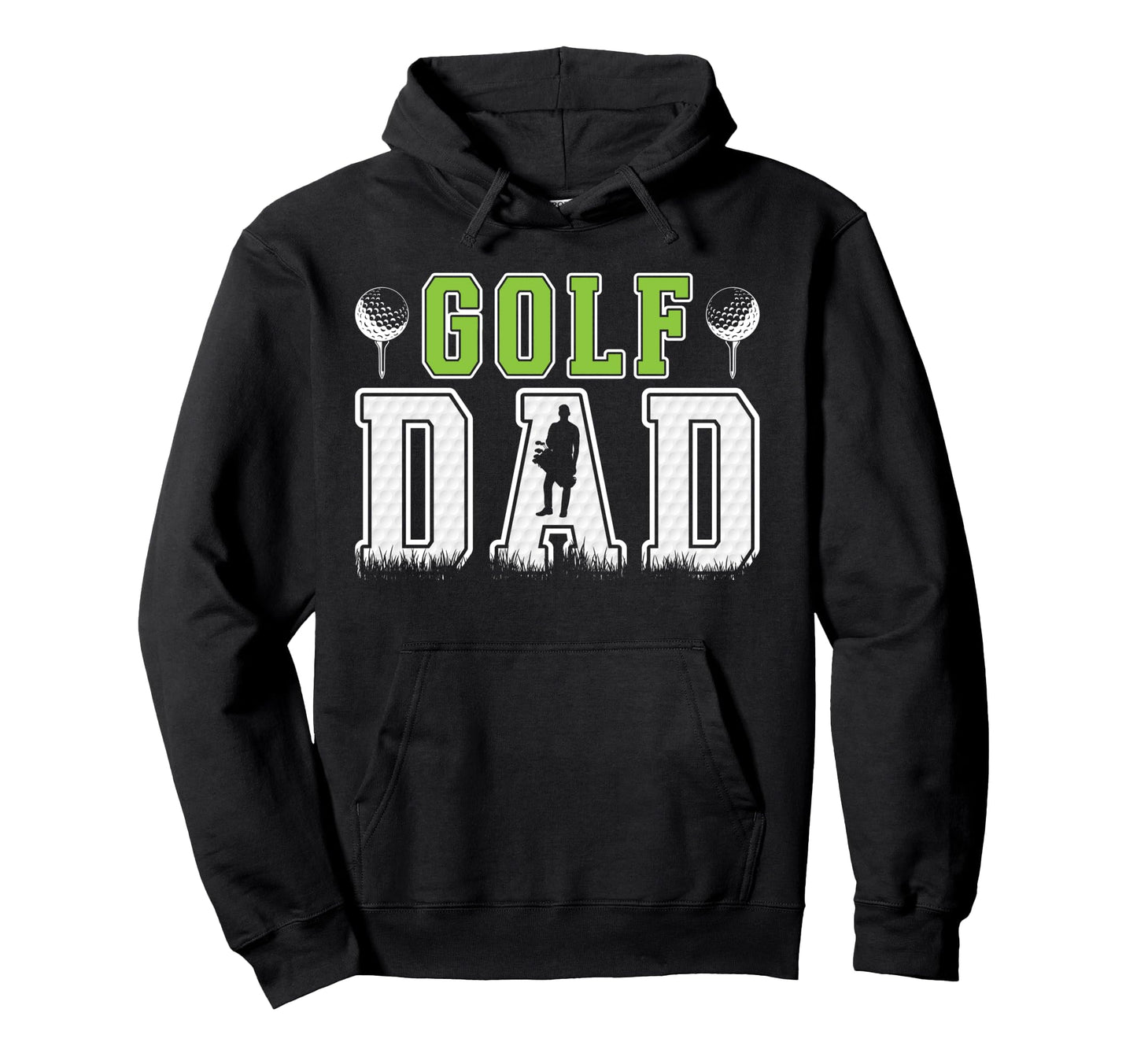 Golf Dad Golf Player Dad Golf Father Hoodie - Aesthetic Graphic for Adults - T-Shirt, Sweatshirt, Hoodie