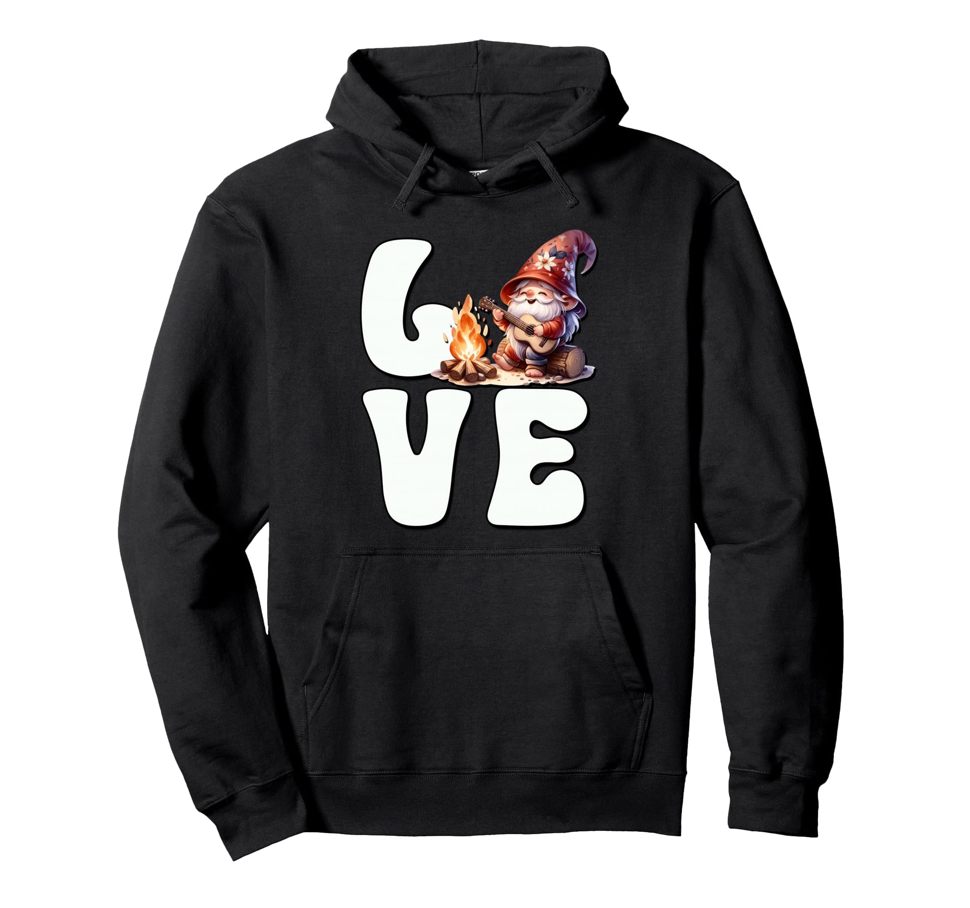 Funny Camper Love Campfire Camping Dad Hoodie - Novelty Apparel Unisex - T-Shirt, Sweatshirt, Hoodie