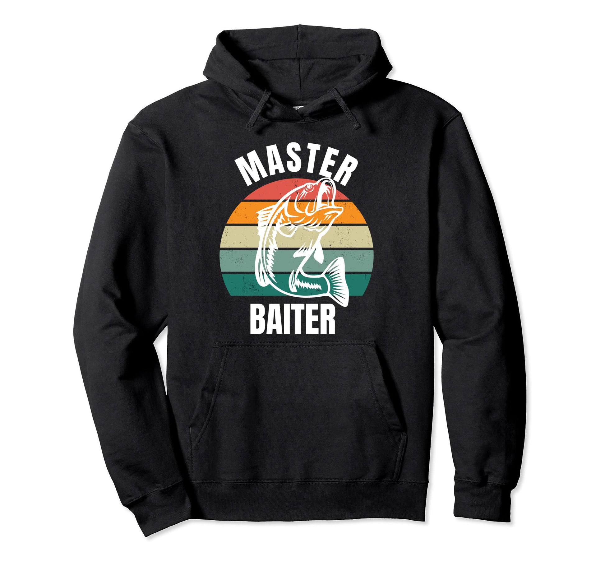 Funny Fishing Baiter Camping Hunting Dad Hoodie - Trendy Graphic Unisex - T-Shirt, Sweatshirt, Hoodie