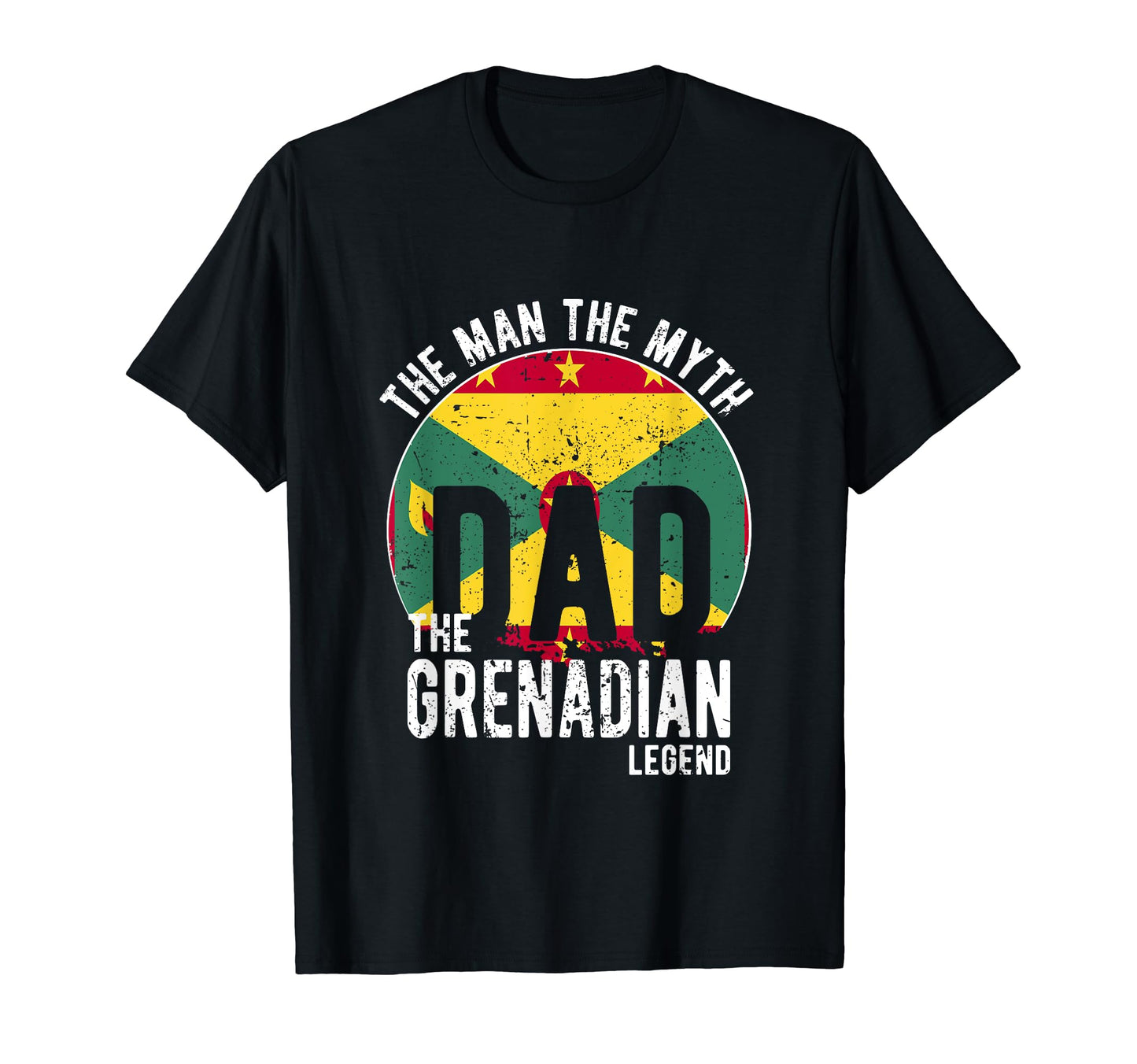 Myth Grenadian Legend Dad Grenadian T-Shirt - Fun Novelty Design Unisex - T-Shirt, Sweatshirt, Hoodie