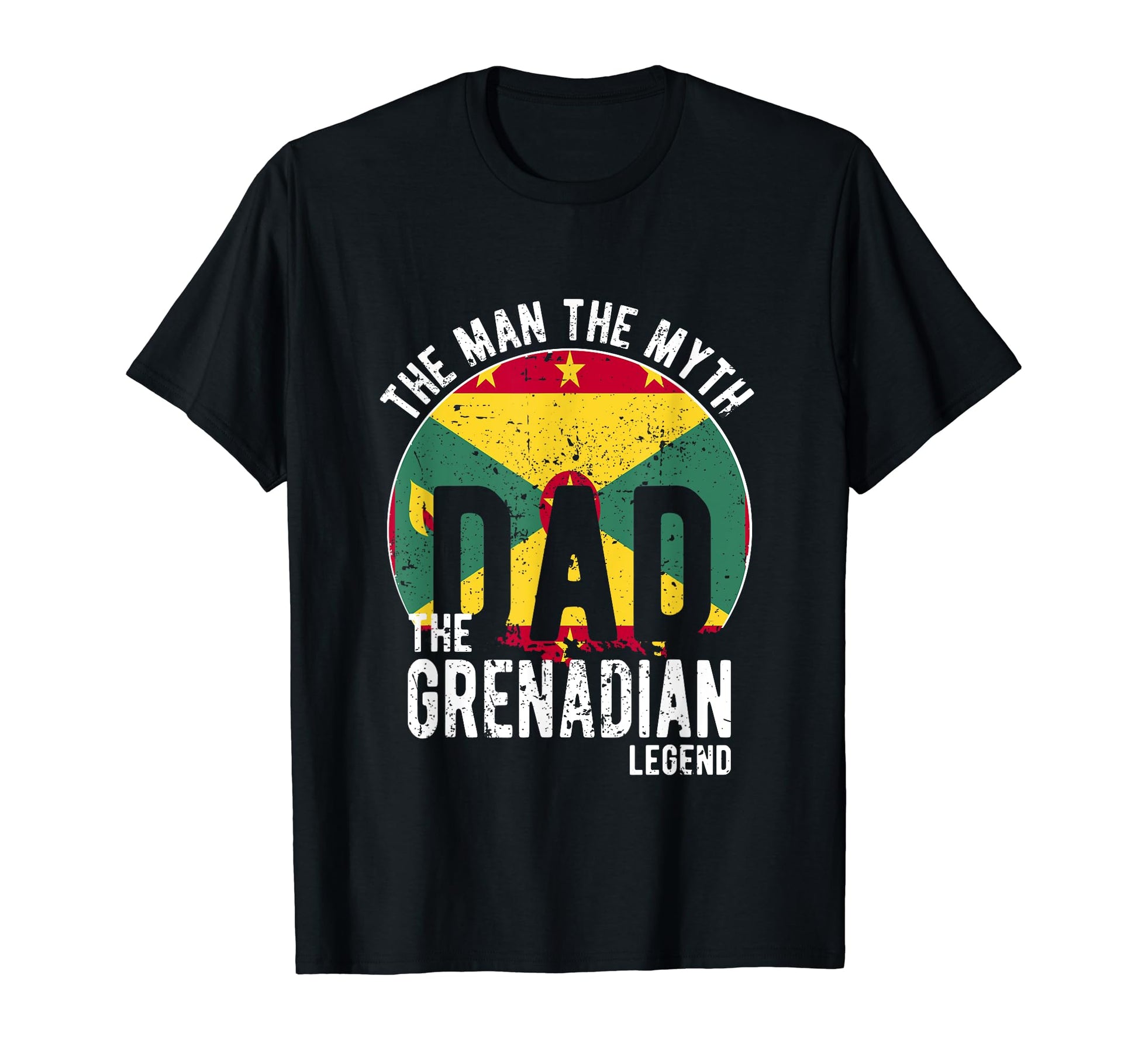 Myth Grenadian Legend Dad Grenadian T-Shirt - Fun Novelty Design Unisex - T-Shirt, Sweatshirt, Hoodie