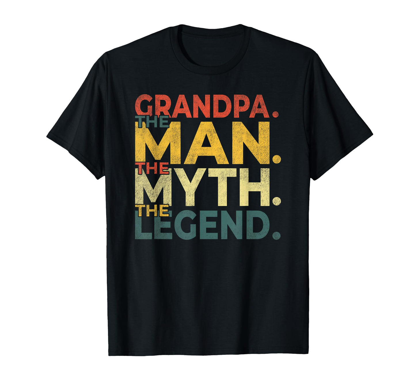 Grandpa Myth Legend Dad Grandpa T-Shirt - Aesthetic Graphic for Adults - T-Shirt, Sweatshirt, Hoodie