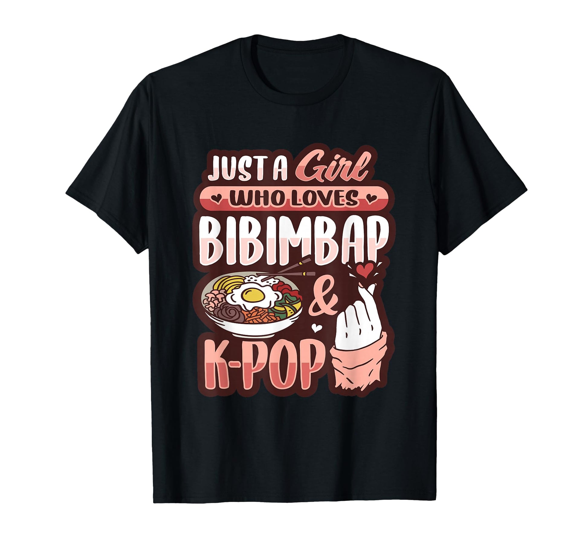 Bibimbap Korean Food K Pop T-Shirt - Fun Novelty Design for Adults - T-Shirt, Sweatshirt, Hoodie