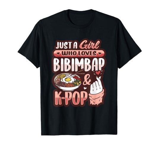 Bibimbap Korean Food K Pop T-Shirt - Fun Novelty Design for Adults - T-Shirt, Sweatshirt, Hoodie