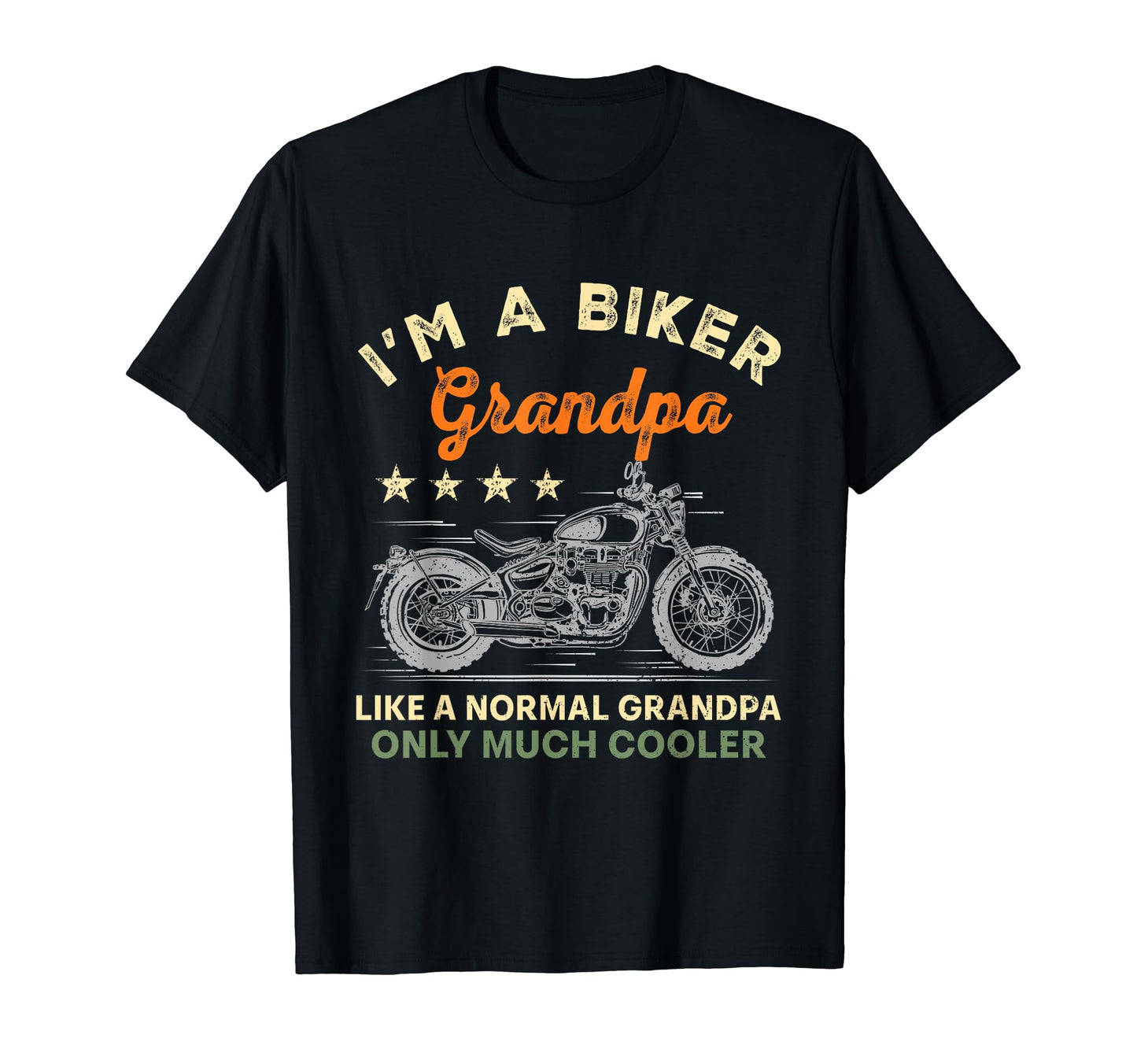 Im Biker Grandpa Motorcycle Rider T-Shirt - Trendy Graphic for Adults - T-Shirt, Sweatshirt, Hoodie