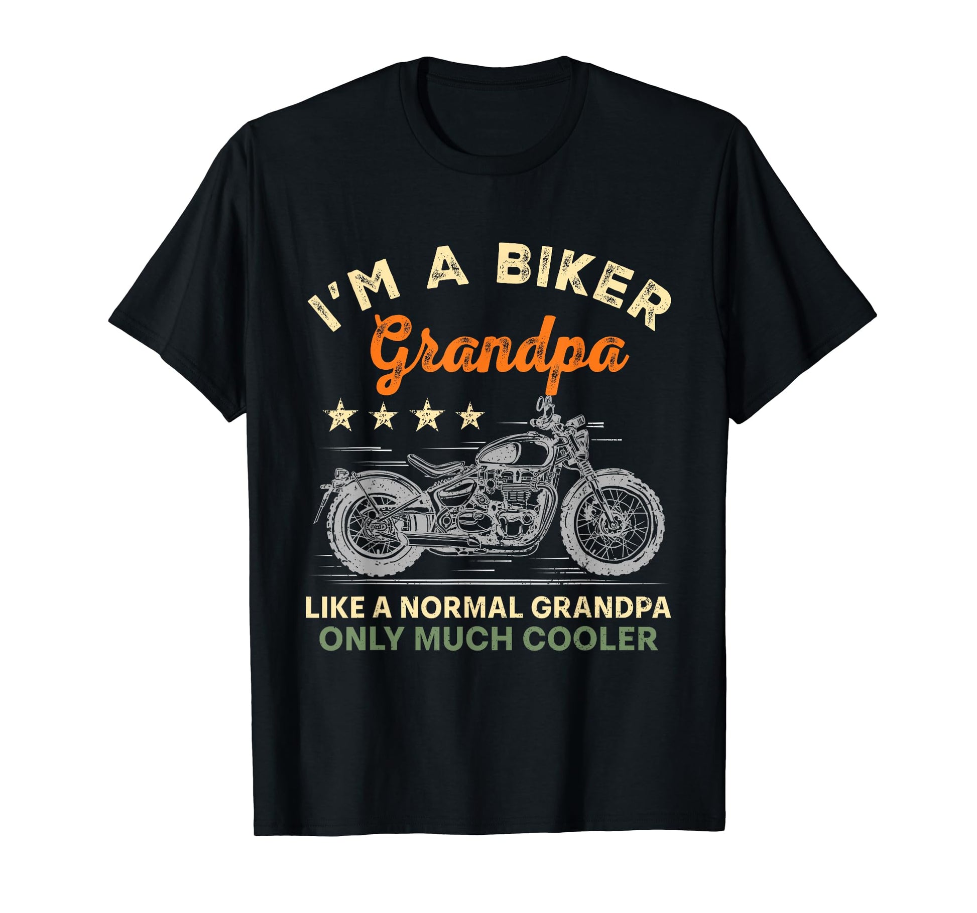 Im Biker Grandpa Motorcycle Rider T-Shirt - Trendy Graphic for Adults - T-Shirt, Sweatshirt, Hoodie