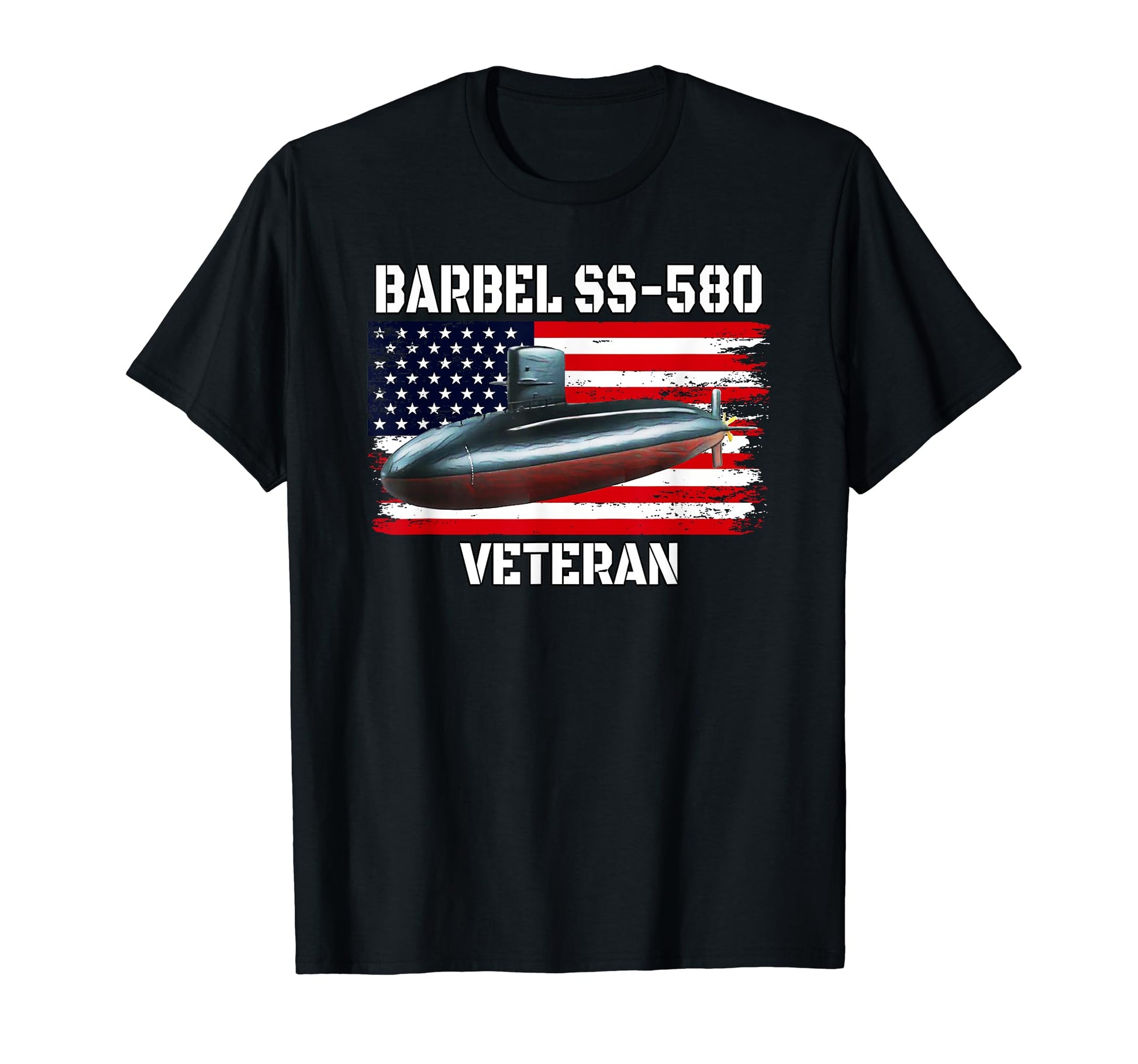 Submarine Uss Barbel Ss 580 Veteran T-Shirt - Streetwear Style Men Women - T-Shirt, Sweatshirt, Hoodie