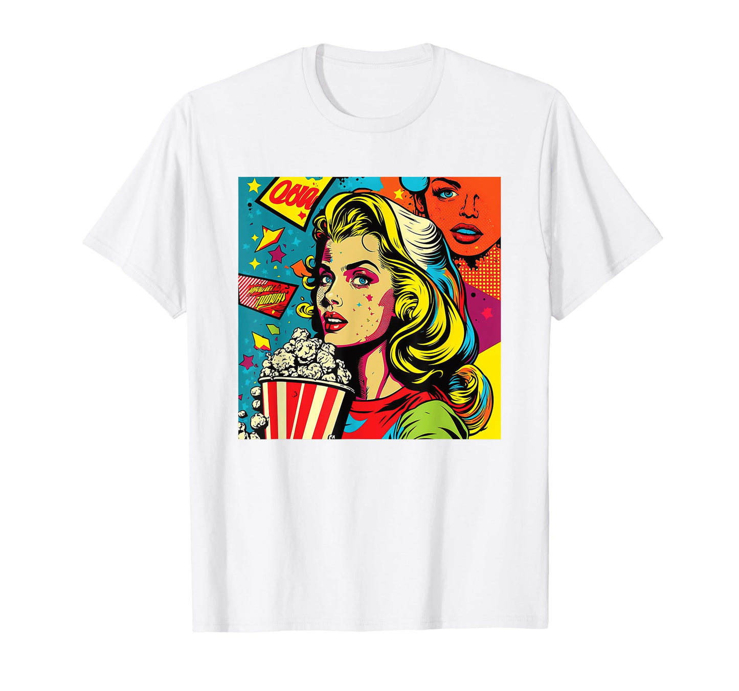 Funny Comic Pop Art Fun Cartoon Comics T-Shirt - Unique Graphic for Adults - T-Shirt, Sweatshirt, Hoodie