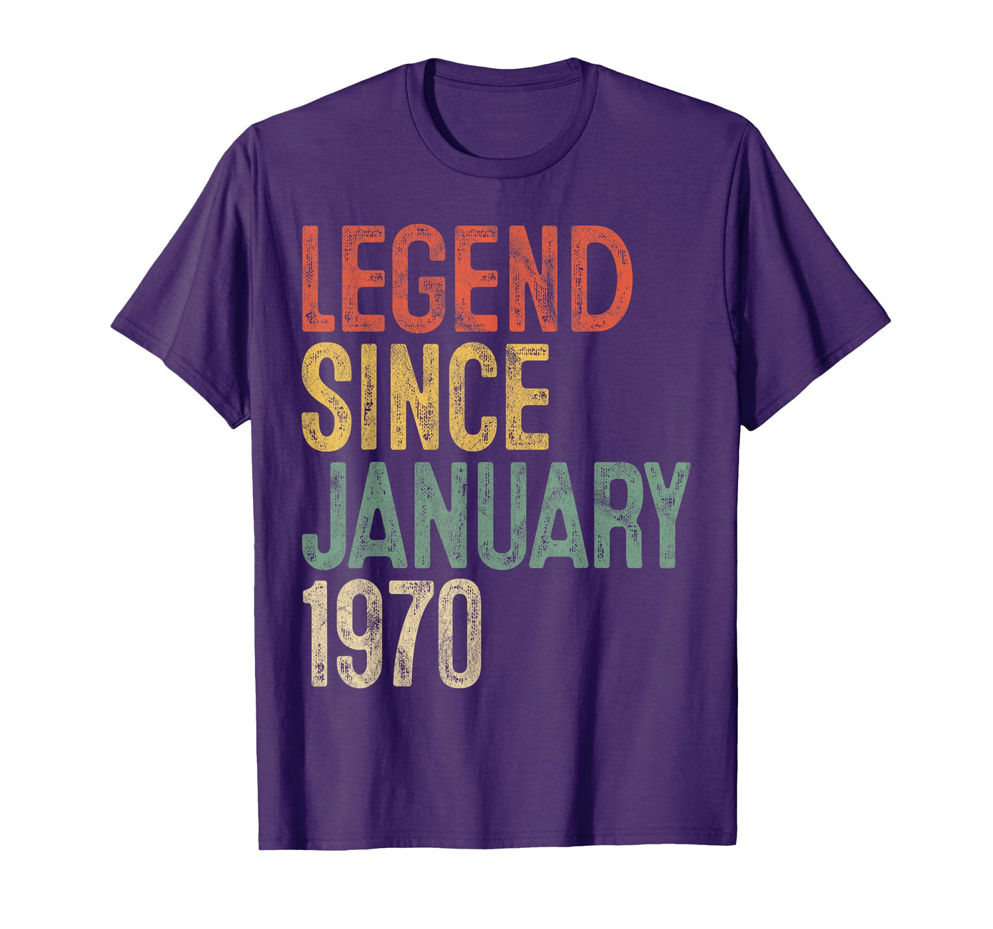 52 Year Old Gifts Legend Since T-Shirt - Minimalist Print for Adults - T-Shirt, Sweatshirt, Hoodie