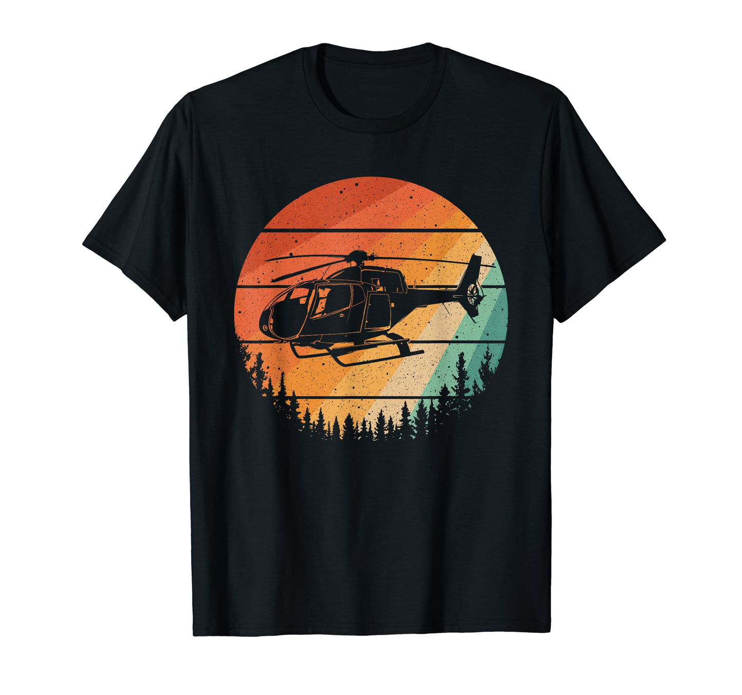 Helicopter Art Aviator Helicopter Pilot T-Shirt - Trendy Graphic Men Women - T-Shirt, Sweatshirt, Hoodie