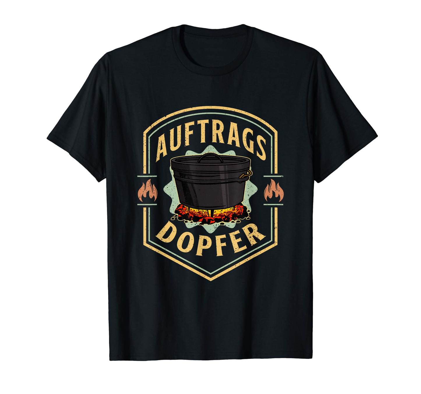 Dutch Oven Cooking Cookware Dad T-Shirt - Minimalist Print for Adults - T-Shirt, Sweatshirt, Hoodie