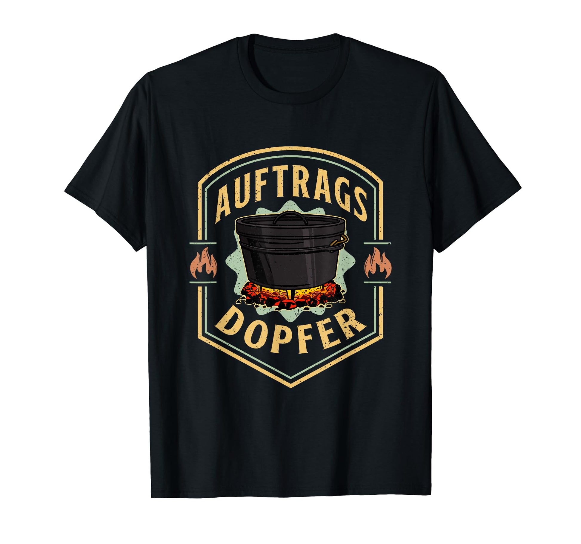 Dutch Oven Cooking Cookware Dad T-Shirt - Minimalist Print for Adults - T-Shirt, Sweatshirt, Hoodie