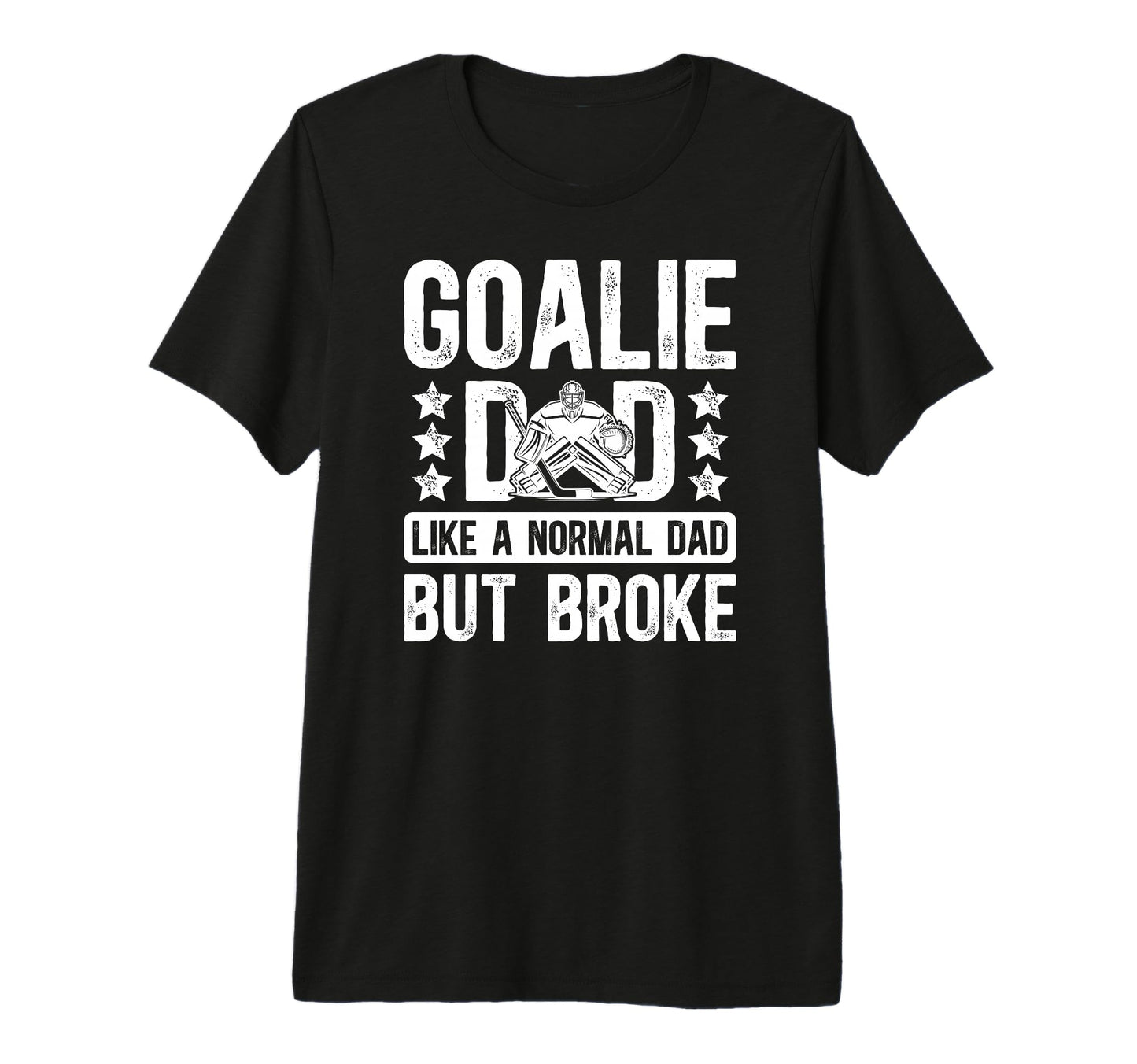 Mens Hockey Goalie Dad Definition Dad T-Shirt - Streetwear Style Men Women - T-Shirt, Sweatshirt, Hoodie