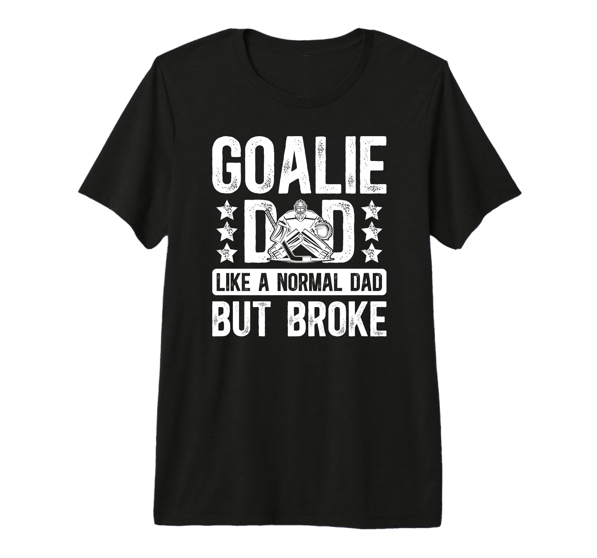 Mens Hockey Goalie Dad Definition Dad T-Shirt - Streetwear Style Men Women - T-Shirt, Sweatshirt, Hoodie